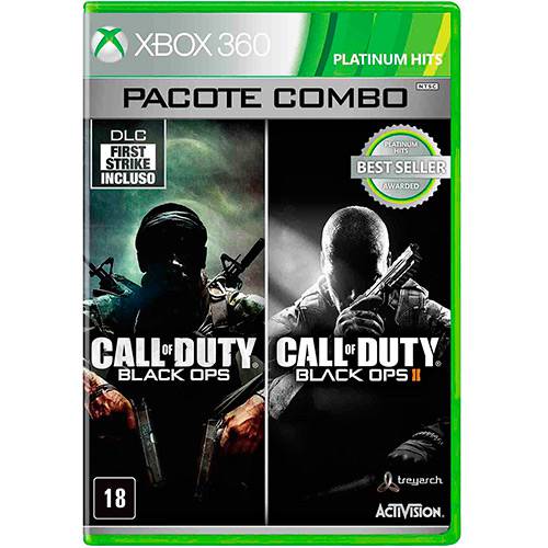 Assistência Técnica, SAC e Garantia do produto Game Combo: Call Of Duty Black Ops I & II - XBOX 360
