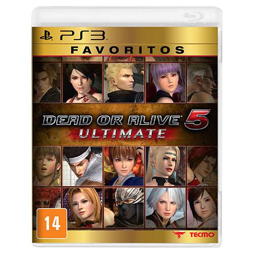 Assistência Técnica, SAC e Garantia do produto Game - Dead Or Alive 5 Ultimate - Favoritos - PS3