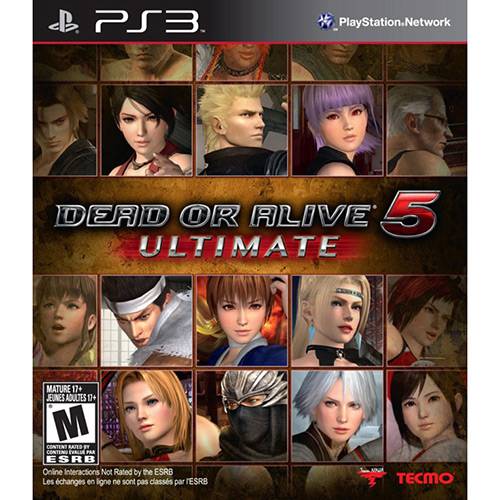 Assistência Técnica, SAC e Garantia do produto Game - Dead Or Alive 5 Ultimate - PS3