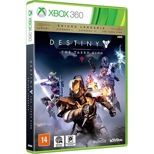 Assistência Técnica, SAC e Garantia do produto Game Destiny - The Taken King - Edição Lendária: Destiny, Espansão I, Espansão II, The Taken King - Xbox 360