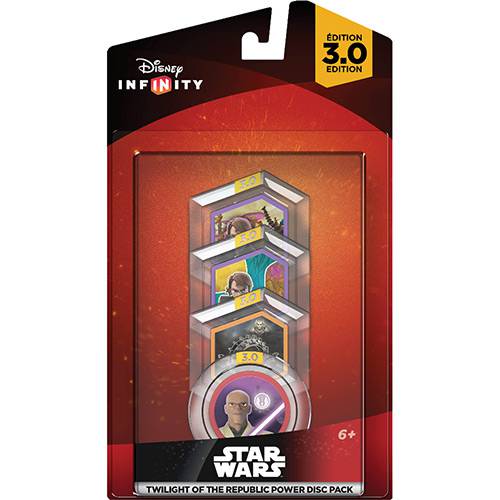 Assistência Técnica, SAC e Garantia do produto Game Disney Infinity 3.0: Twilight Of The Republic Power Disc Pack - XONE/ X360/ WiiU/ PS3 e PS4