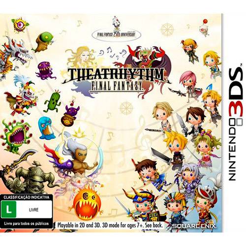 Assistência Técnica, SAC e Garantia do produto Game Final Fantasy Theatrhythm - 3DS