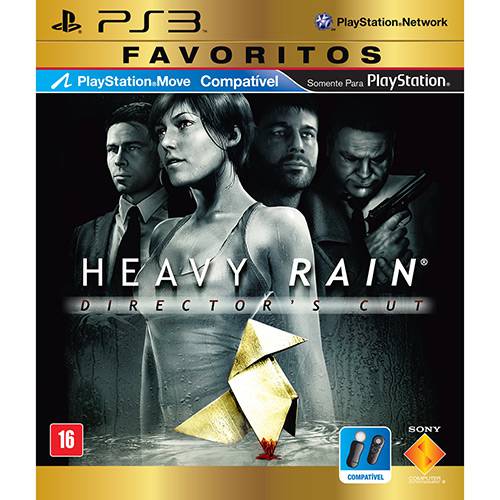 Assistência Técnica, SAC e Garantia do produto Game Heavy Rain - Favoritos - PS3