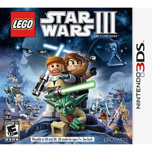 Assistência Técnica, SAC e Garantia do produto Game - Lego Star Wars III: The Clone Wars - 3DS
