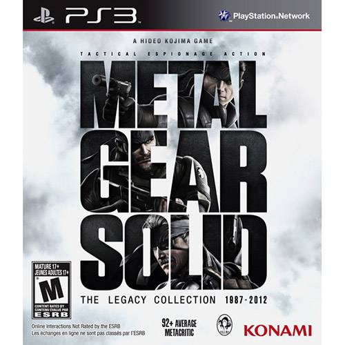 Assistência Técnica, SAC e Garantia do produto Game Metal Gear Solid: The Legacy Collection - PS3 Kon