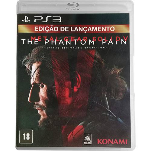 Assistência Técnica, SAC e Garantia do produto Game Metal Gear Solid V: The Phantom Pain - Edição de Lançamento - PS3