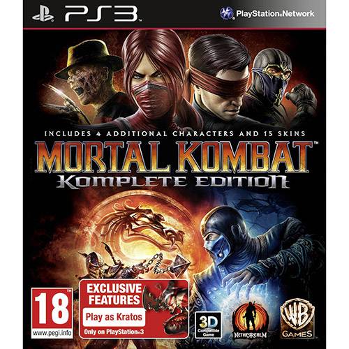 Assistência Técnica, SAC e Garantia do produto Game Mortal Kombat - Komplete Edition BR - PS3