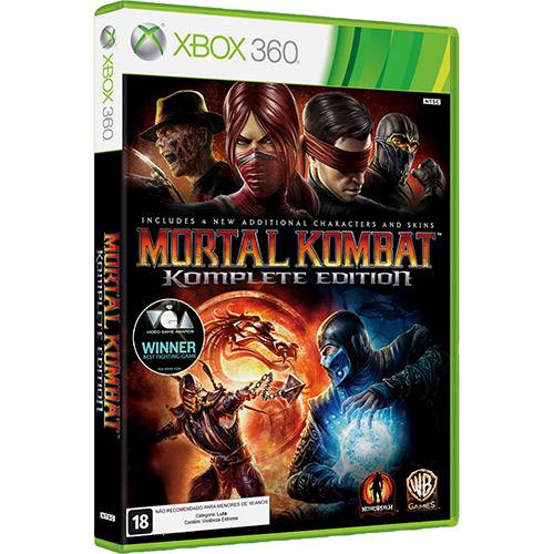 Assistência Técnica, SAC e Garantia do produto Game Mortal Kombat Komplete Edition - XBOX 360 - Warner Bros Games