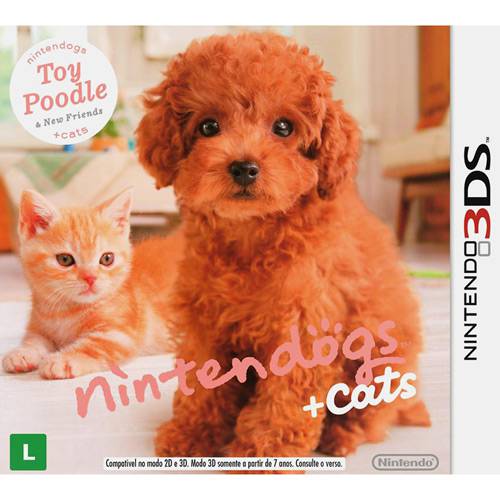 Assistência Técnica, SAC e Garantia do produto Game Nintendogs+Cats: Toy Poodle - 3DS