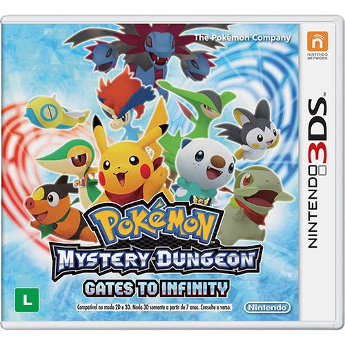 Assistência Técnica, SAC e Garantia do produto Game Pokemon Mystery Dungeon:Gates To Inifinity - 3DS