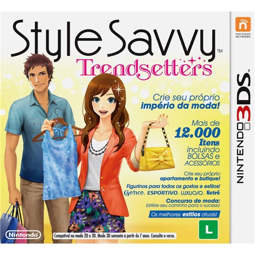 Assistência Técnica, SAC e Garantia do produto Game Style Savvy - Trendsetters - 3DS