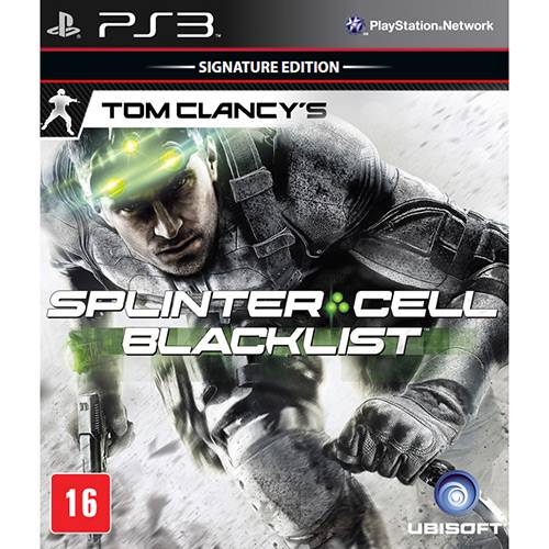 Assistência Técnica, SAC e Garantia do produto Game Tom Clancy's Splinter Cell: Blacklist Signature Edition - Versão em Português - PS3