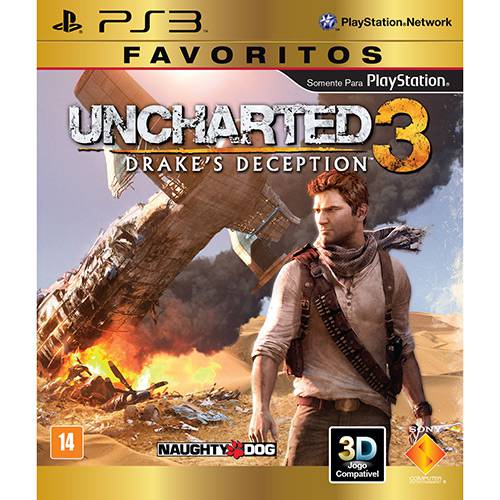 Assistência Técnica, SAC e Garantia do produto Game Uncharted 3: Drake's Deception - Favoritos - PS3