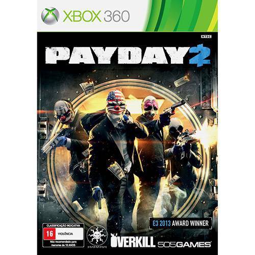Assistência Técnica, SAC e Garantia do produto Game Xbox 360 PayDay 2