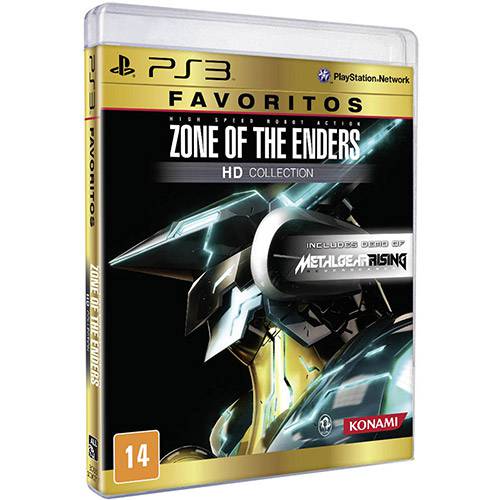 Assistência Técnica, SAC e Garantia do produto Game - Zone Of The Enders - HD Collection: Favoritos - PS3