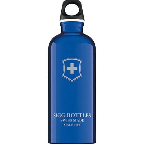 Assistência Técnica, SAC e Garantia do produto Garrafa Alumínio Swiss Emblem Dark Blue 600ml - Sigg