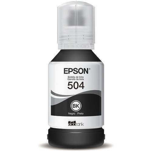 Assistência Técnica, SAC e Garantia do produto Garrafa de Tinta Epson T504 Preto