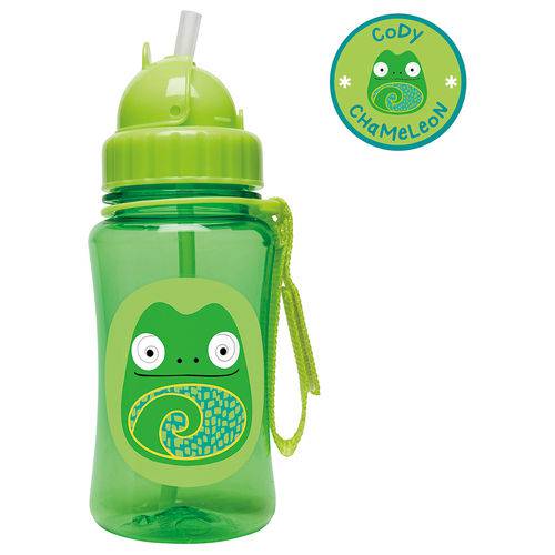 Assistência Técnica, SAC e Garantia do produto Garrafinha Straw Bottle Camaleão Zoo Skip Hop 12m+ - A-15-023