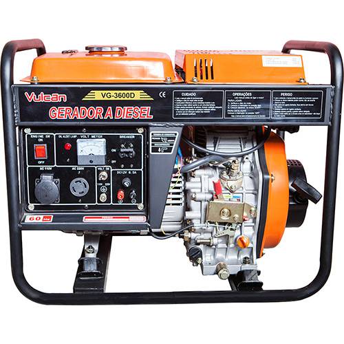 Assistência Técnica, SAC e Garantia do produto Gerador Vulcan VG 3600D Diesel Partida Manual