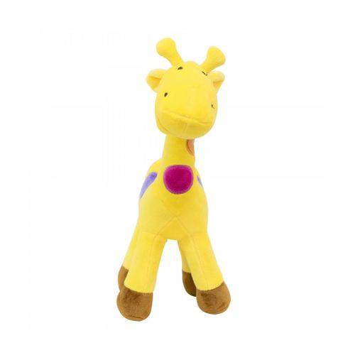 Assistência Técnica, SAC e Garantia do produto Girafa Amarela com Pintas Coloridas 45 Cm - Pelúcia