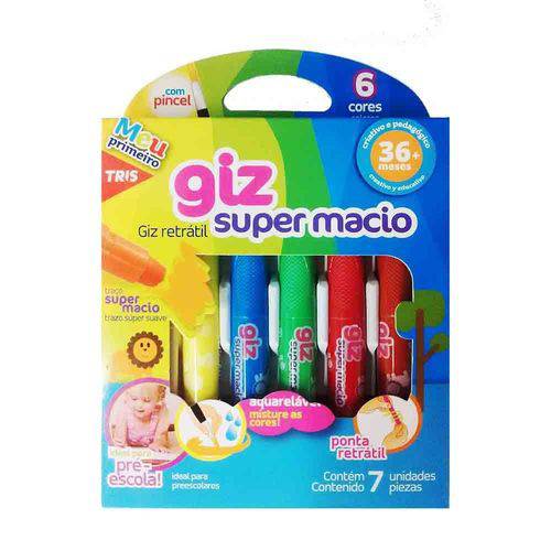 Assistência Técnica, SAC e Garantia do produto Giz Retrátil Super Macio Aquarelável Tris