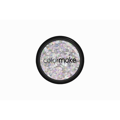 Assistência Técnica, SAC e Garantia do produto Glitter Poliester Holográfico Coração Prata - Color Make