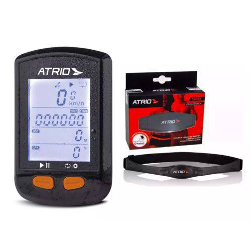 Assistência Técnica, SAC e Garantia do produto Gps Atrio Steel Bi132 Bluetooth Cadencia + Cinta Cardíaca Atrio Es055