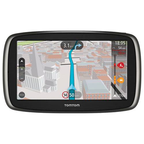 Assistência Técnica, SAC e Garantia do produto Gps Automotivo TomTom Go 60B *Mapa Mundo com Tela 6" com Alerta de Rada e Leitor de Cartão SD