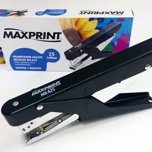 Assistência Técnica, SAC e Garantia do produto Grampeador Alicate Maxprint Mx-A25