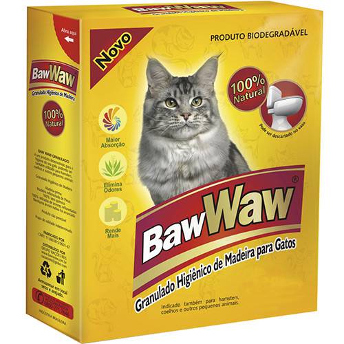 Assistência Técnica, SAC e Garantia do produto Granulado Higiênico para Gatos 1,5kg - Baw Waw