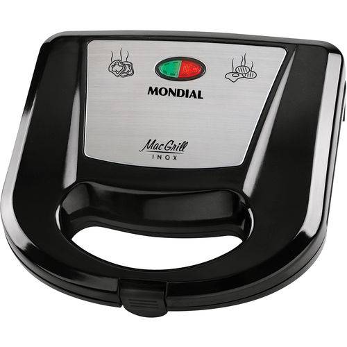 Assistência Técnica, SAC e Garantia do produto Grill e Sanduicheira Mondial Mac Grill S-11 Inox