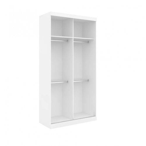 Assistência Técnica, SAC e Garantia do produto Guarda Roupa Modulado com Espelho 2 Portas 2 Cabideiros 2 Calceiros 120cm Supreme Robel Branco