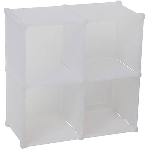 Assistência Técnica, SAC e Garantia do produto Guarda Tudo 2x2 1B 60x60cm Branco Polipropileno - Metaltru