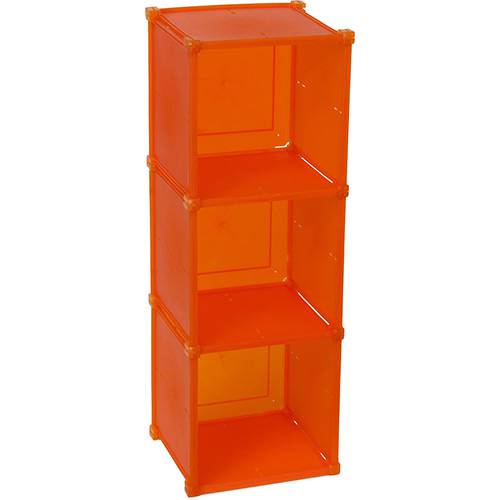 Assistência Técnica, SAC e Garantia do produto Guarda Tudo 3x1 6B 31x89cm Laranja Polipropileno - Metaltru