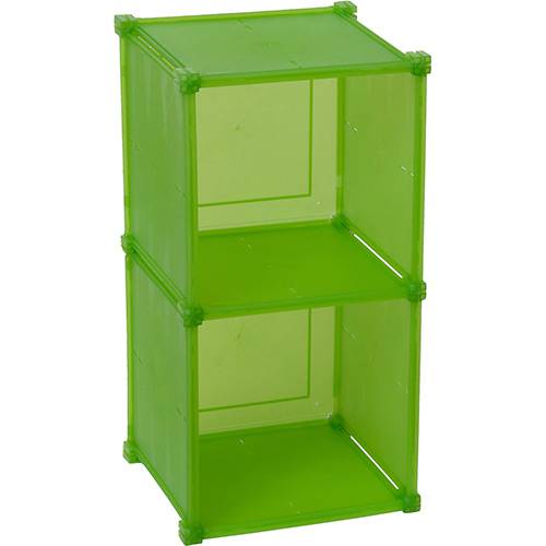 Assistência Técnica, SAC e Garantia do produto Guarda Tudo 2x1 7b 31x60cm Verde Polipropileno - Metaltru