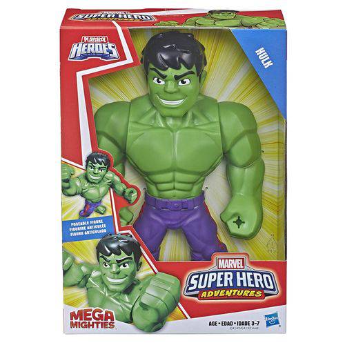 Assistência Técnica, SAC e Garantia do produto Hasbro E4147 - Super Hero Adventures - Hulk 25 Cm