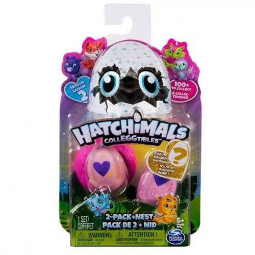 Assistência Técnica, SAC e Garantia do produto Hatchimals Colleggtibles Surpresa - Pack com 2 + Ninho - Multikids