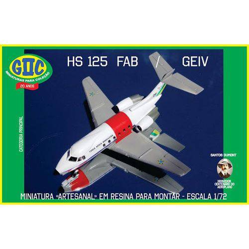 Assistência Técnica, SAC e Garantia do produto Hawker-Siddeley HS-125 FAB/GEIV - 1/72 - GIIC