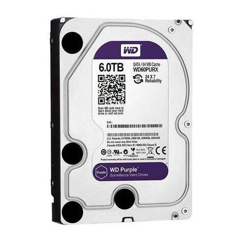 Assistência Técnica, SAC e Garantia do produto HD Interno 6tb Western Digital Sata Purple Wd60purx