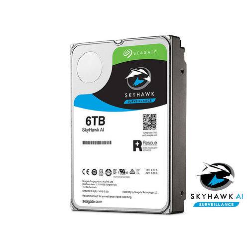 Assistência Técnica, SAC e Garantia do produto Hdd 3,5 Sistema Seguranca Vigilancia Seagate St6000ve001 Skyhawk Ai 6 Teras 256mb 24x7 6gb/s Sata