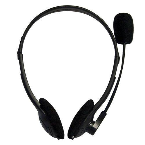 Assistência Técnica, SAC e Garantia do produto Headset Estéreo Basic com Microfone e Controle de Volume - Preto - Mymax
