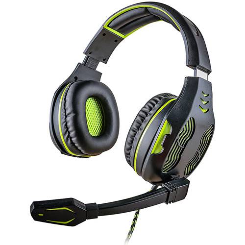 Assistência Técnica, SAC e Garantia do produto Headset Gamer 5,1 Centauro Preto/Verde - MyMax