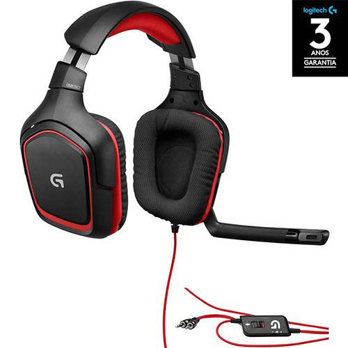 Assistência Técnica, SAC e Garantia do produto Headset Gamer G230 DGTL PC - Logitech