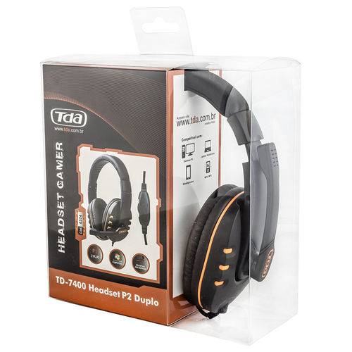 Assistência Técnica, SAC e Garantia do produto Headset Gamer P2 Duplo TD-7400