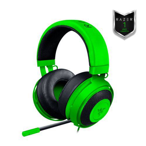 Assistência Técnica, SAC e Garantia do produto Headset Gamer Razer Kraken Tournament Edition - Verde