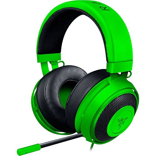 Assistência Técnica, SAC e Garantia do produto Headset Razer Kraken Pro V2 Green Oval com Mic (PS4, PC e Mac) - Verde