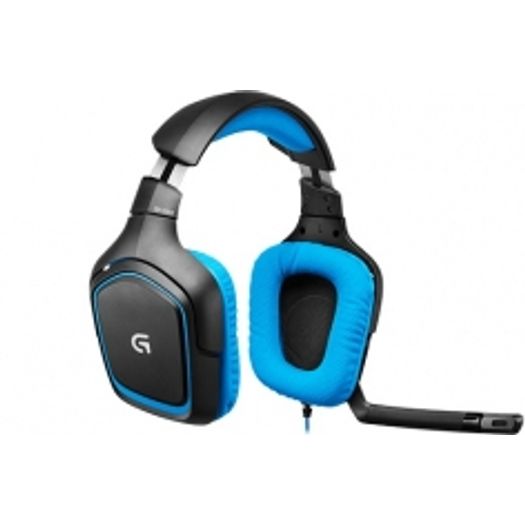 Assistência Técnica, SAC e Garantia do produto Headset Surround Sound Gaming G430 Dolby 7.1 Preto e Azul - Logitech G