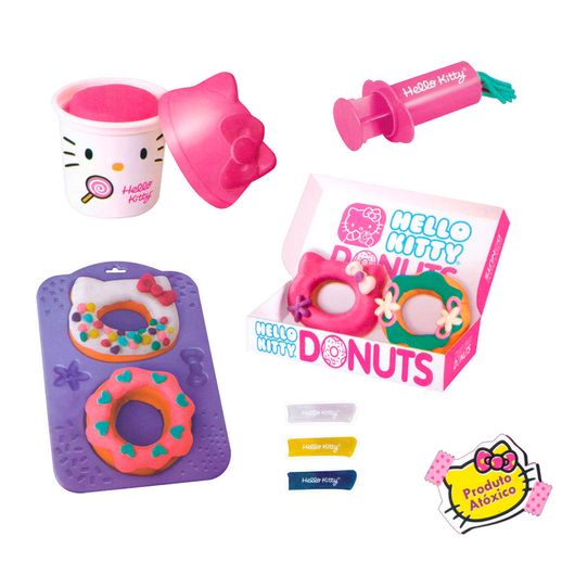 Assistência Técnica, SAC e Garantia do produto Hello Kitty Donuts Massinha - Sunny