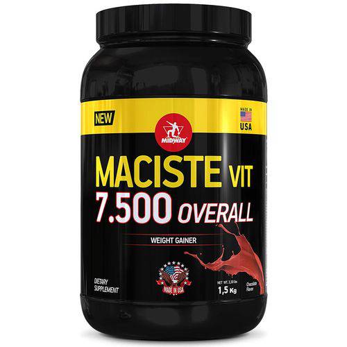 Assistência Técnica, SAC e Garantia do produto Hipercalórico Maciste Vit Overall 7500 1,5 Kg - Midway