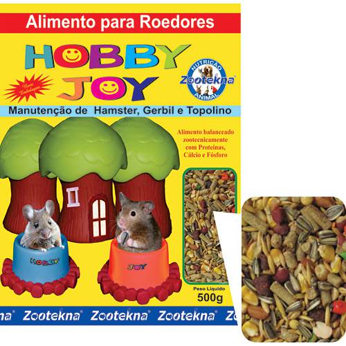 Assistência Técnica, SAC e Garantia do produto Hobby Joy - Ração P/ Hamster 500g - Zootekna